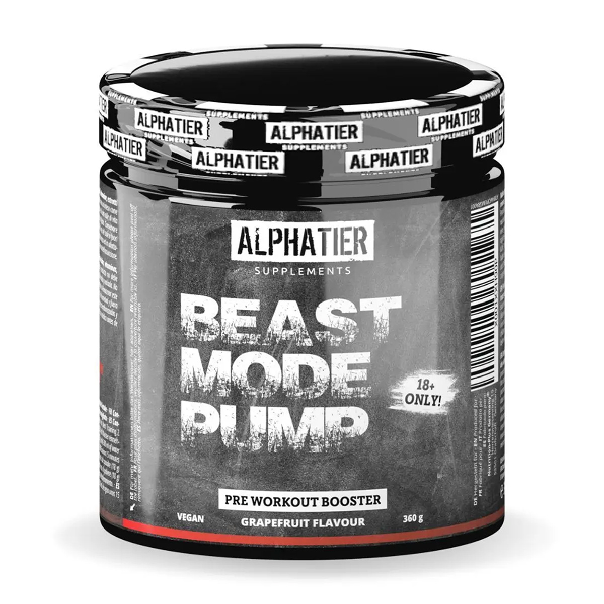 Alphatier Beast Mode Pump Booster - 360 g Grapefruit