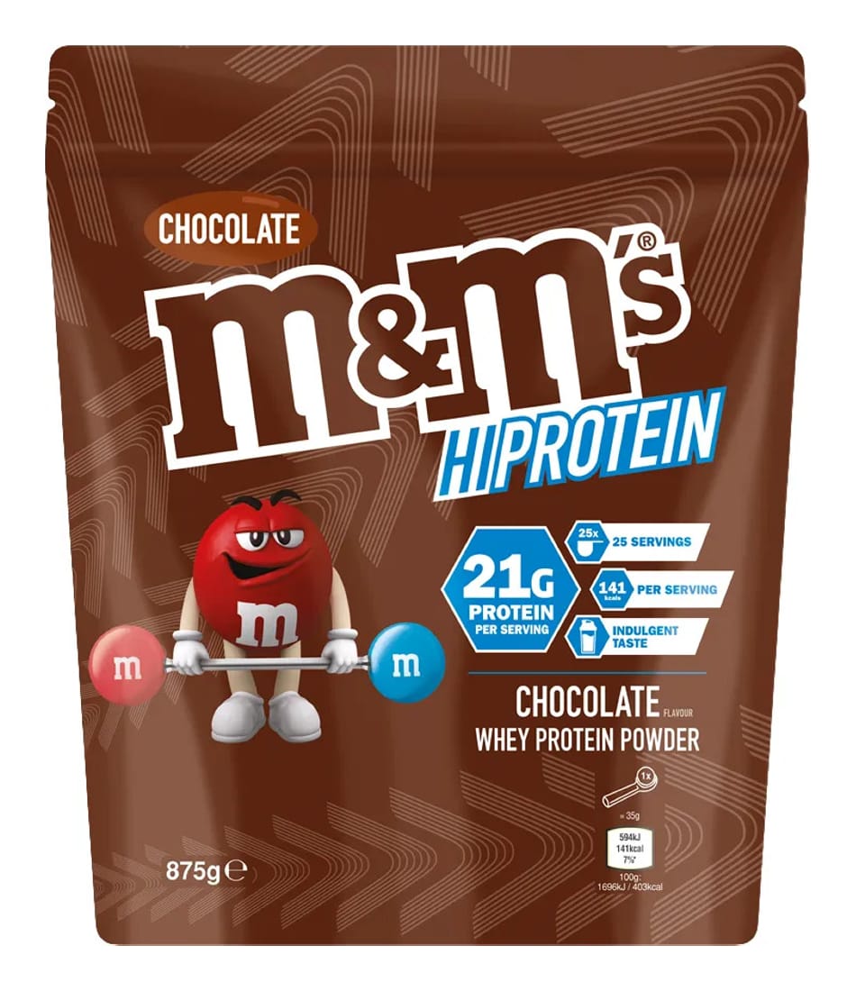 Mars Protein - M&M's HI Protein Pulver Powder - Chocolate Flavour - 875 g