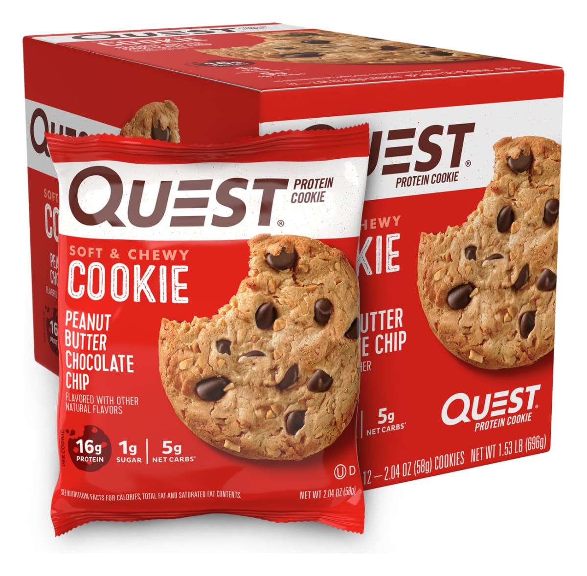 Quest Nutrition Quest Protein Cookies - 12 x 59 g