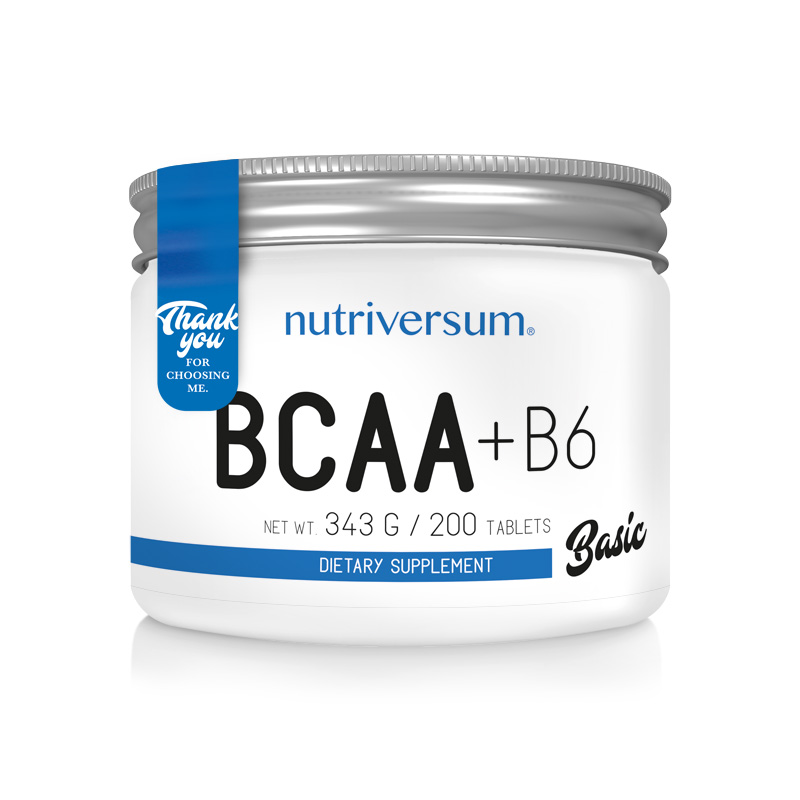 Nutriversum Basic BCAA + B6 - 200 Tabletten