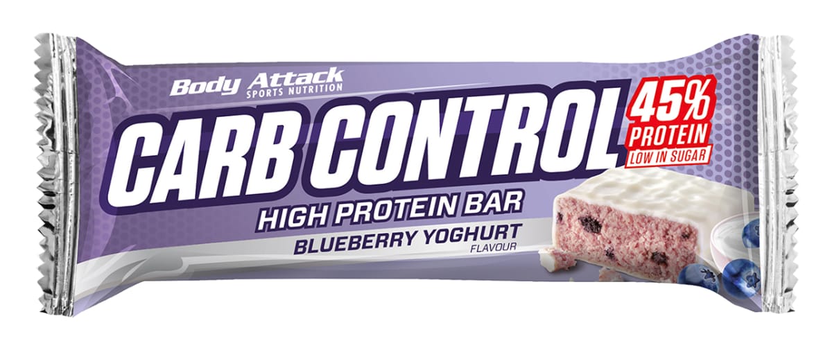 Body Attack Carb Control Proteinriegel - 100 g