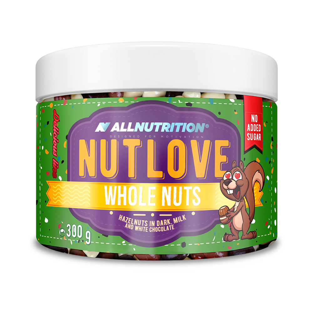 Allnutrition Whole Nuts - 300 g Hazelnut Chocolate