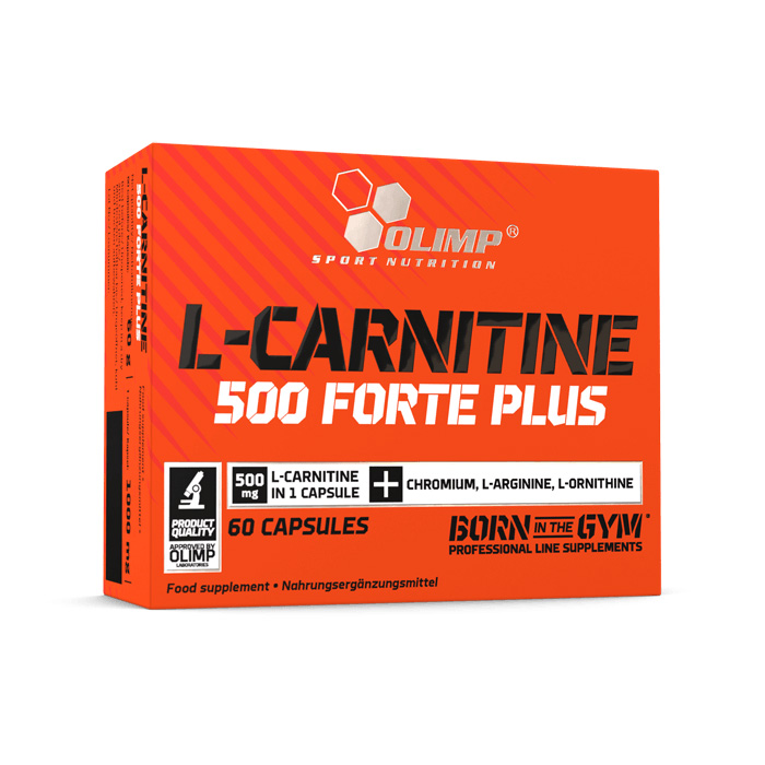 Olimp L-Carnitine 500 Forte Plus - 60 Kapseln