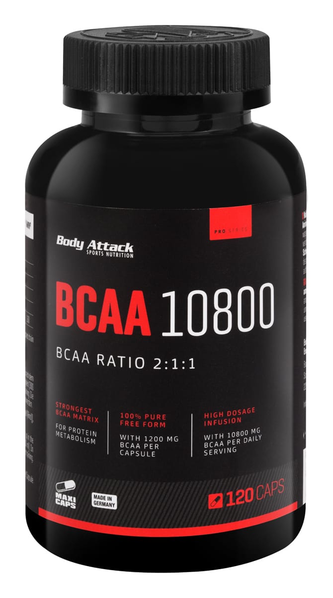 Body Attack BCAA 10800 - 120 Kapseln