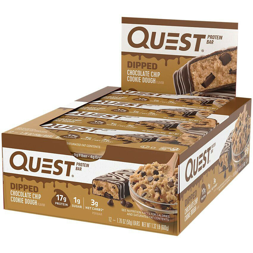 Quest Nutrition Protein Bar Dipped - 12 x 50 g