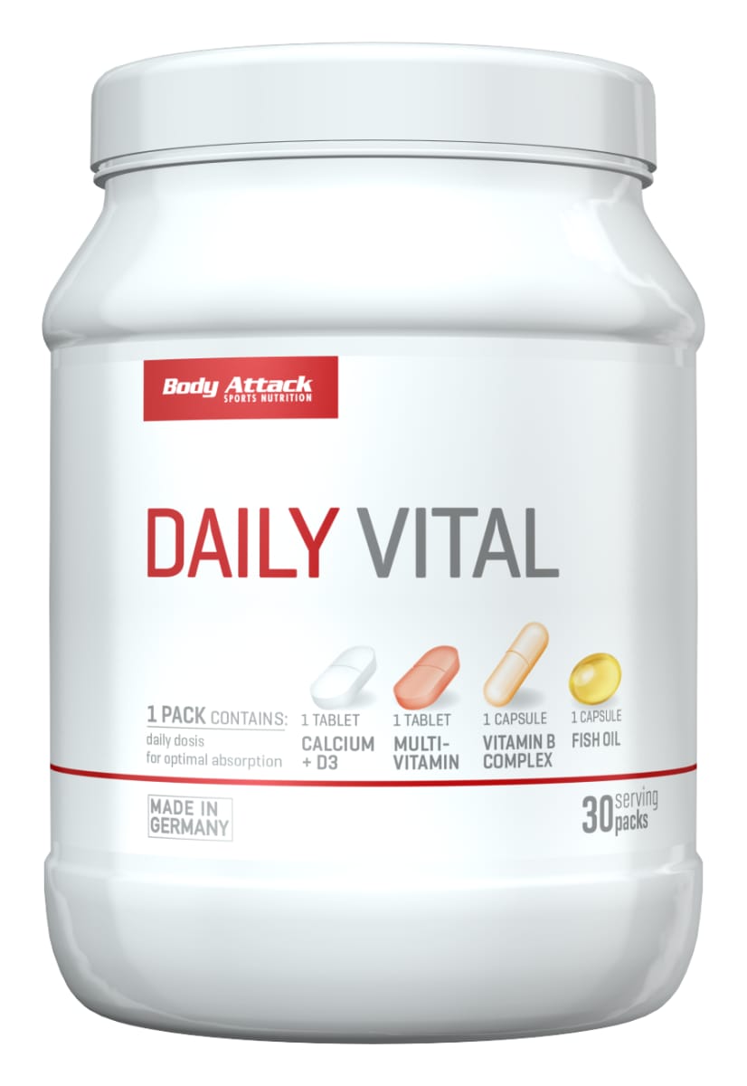 Body Attack Attack Daily Vital - 30 Packs