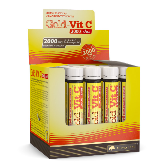 Olimp Gold-Vit C 2000 Shot - 20 x 25 ml Zitrone