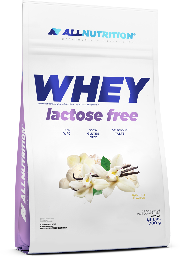 Allnutrition Whey lactose free - 700 g