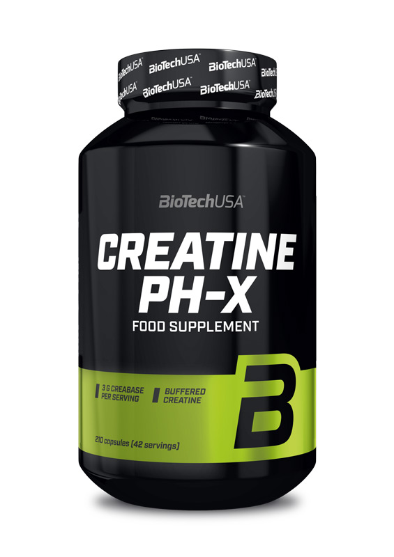 BioTech USA Creatine pH-X - 210 Kapseln