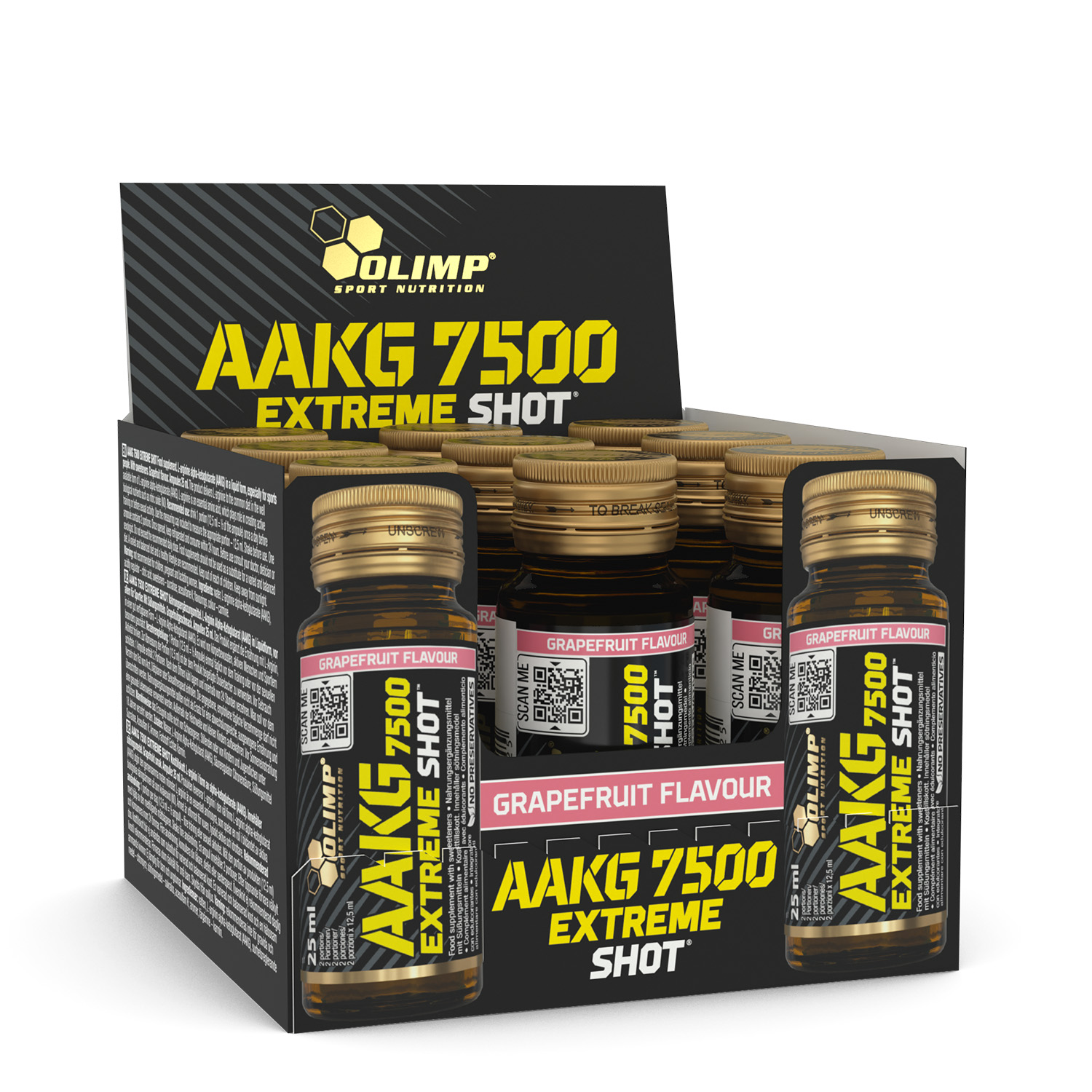 Olimp AAKG 7500 Extreme Shot - 9 x 25 ml