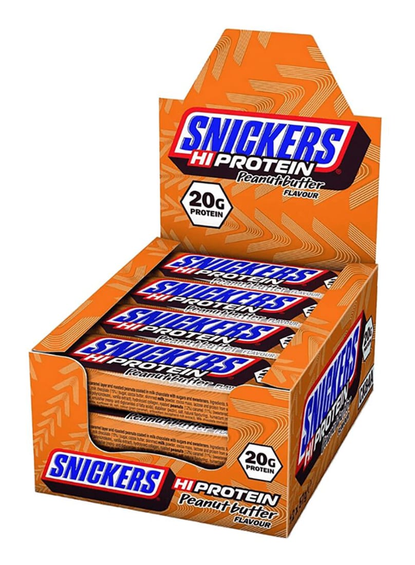 Mars Protein - Snickers HI Protein Peanut Butter Bar - 12 x 57 g