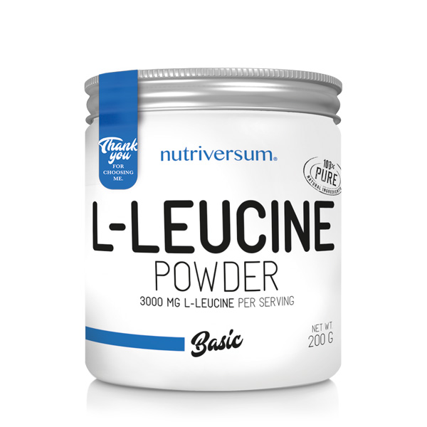 Nutriversum Basic L-Leucine - 200 g