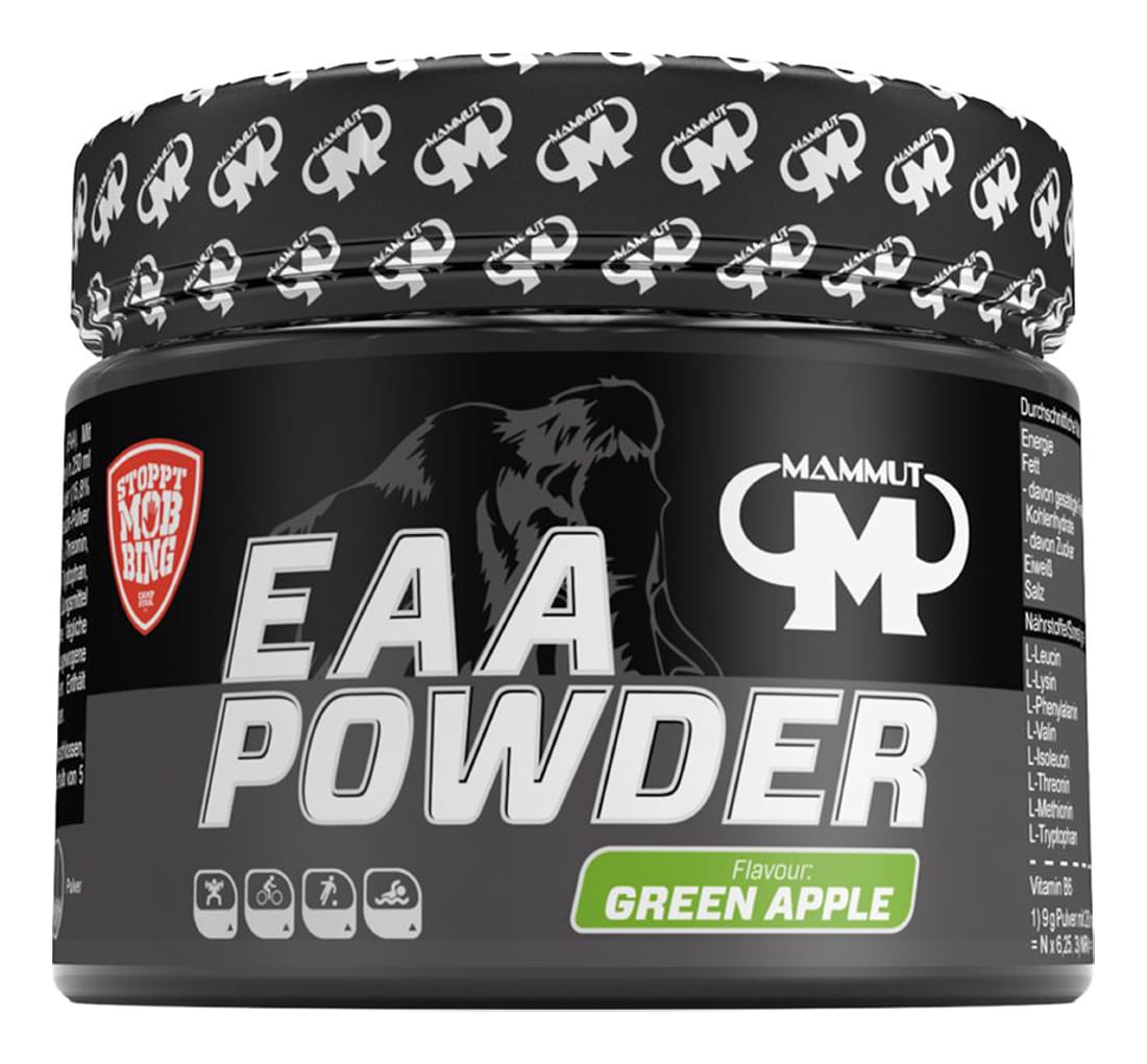 Mammut EAA Powder - 250 g - Green Apple