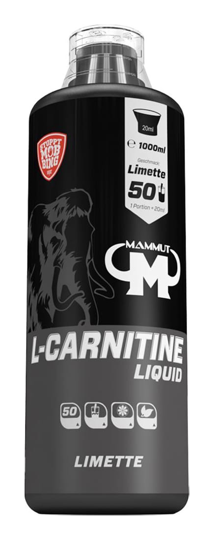 Mammut L-Carnitin Liquid - 1000 ml Limette