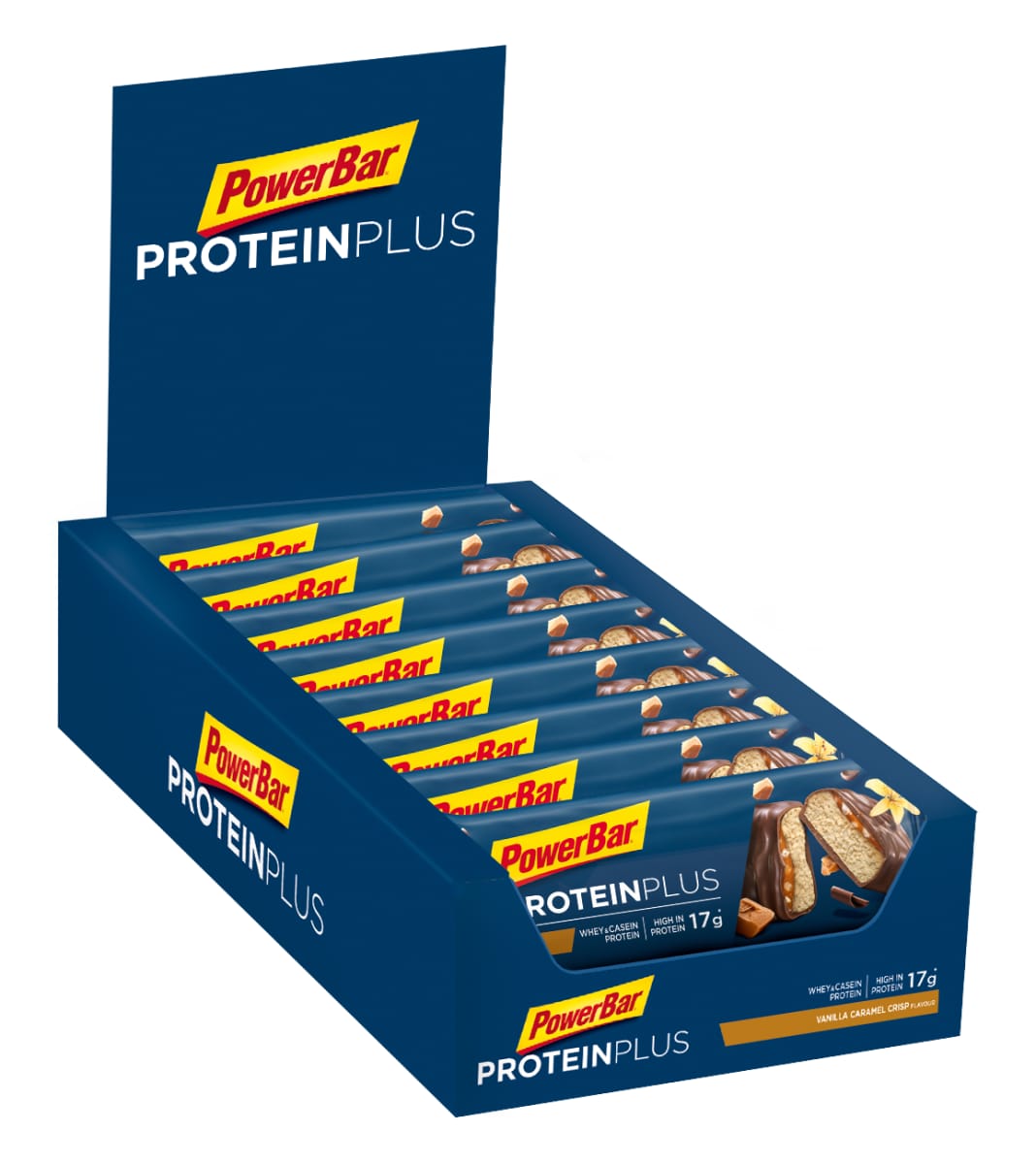 PowerBar 30% Protein Plus Riegel - 15 x 55 g