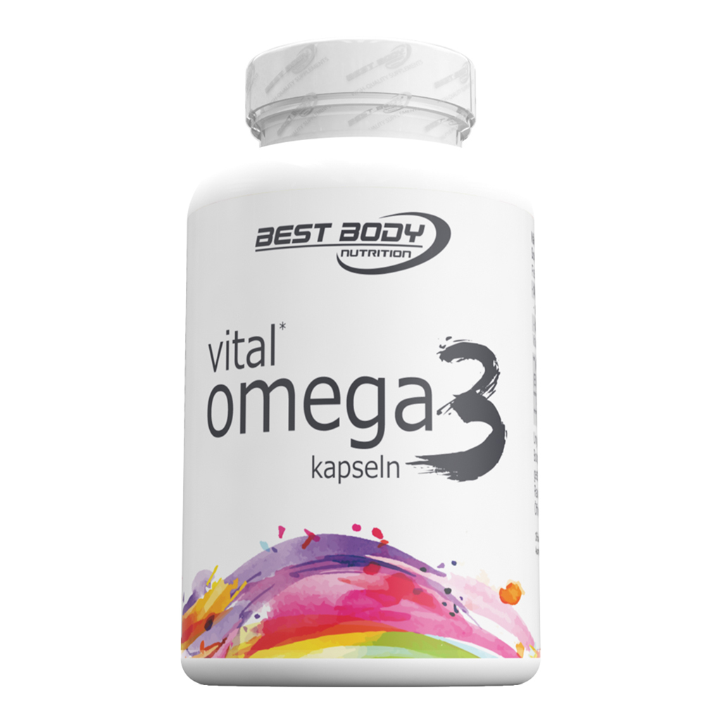 Best Body Nutrition Vital Omega 3 Kapseln - 120 Stück