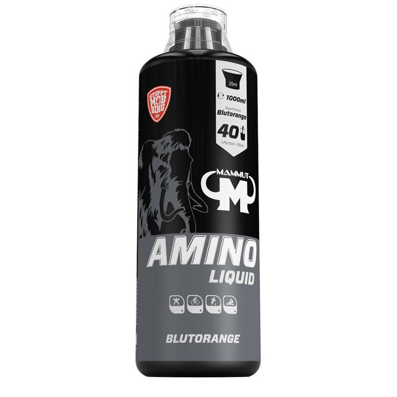 Mammut Aminoliquid - 1000 ml Blutorange