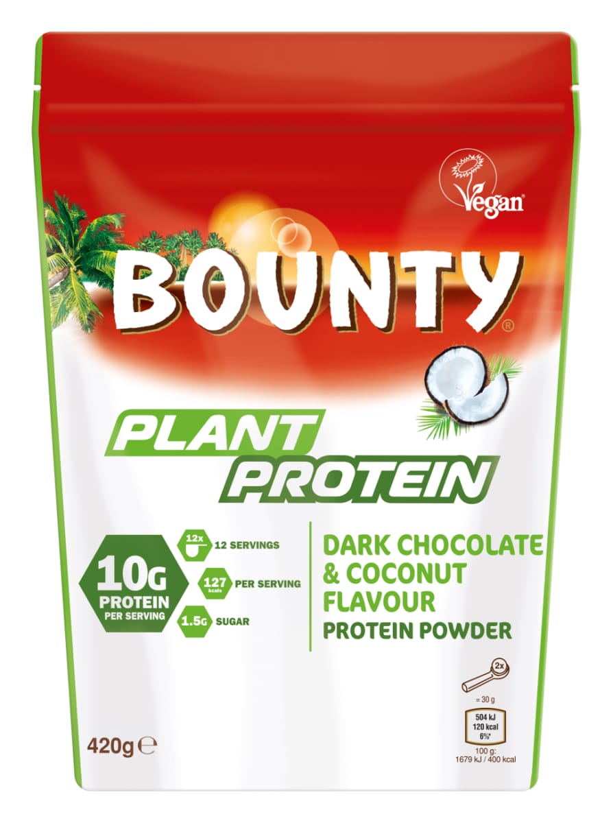 Mars Protein - Bounty Dark Plant Protein Powder - 420 g - Dark Chocolate & Coconut