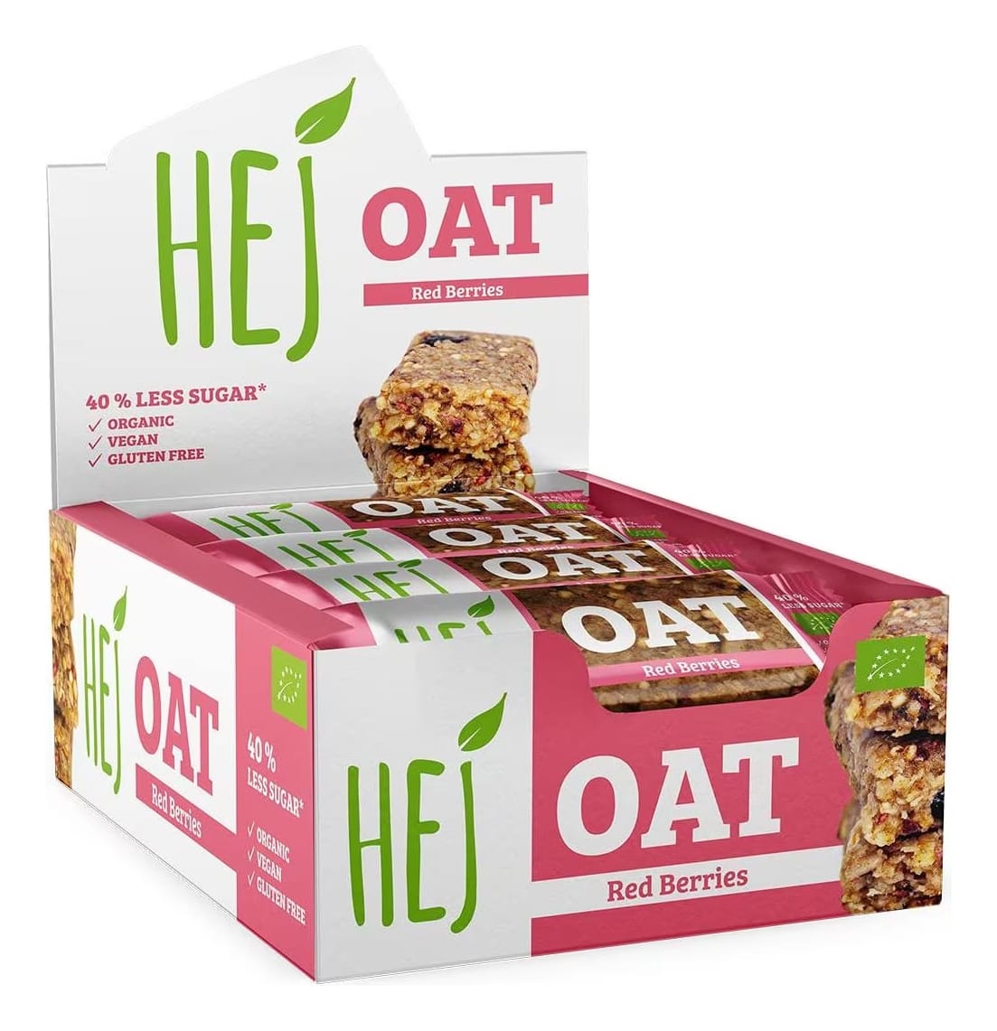 HEJ - Oat Bar Organic - 12 x 45 g