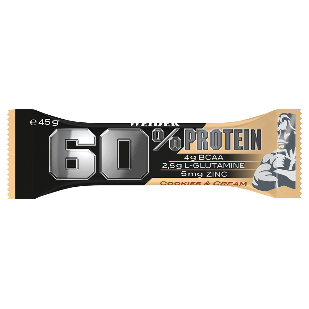 Weider 60% Protein Bar Riegel - 24 x 45 g