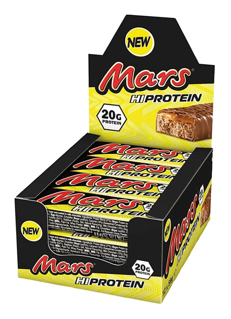 Mars Protein - Mars HI Protein Bar - 12 x 59 g