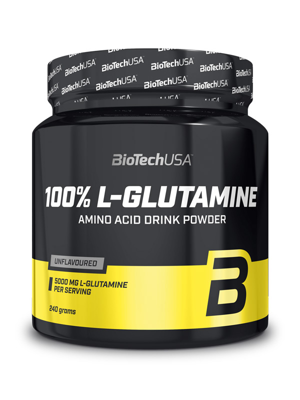 BioTech USA 100% L-Glutamine - 240 g