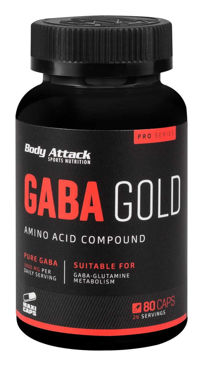 Body Attack GABA Gold - 80 Kapseln