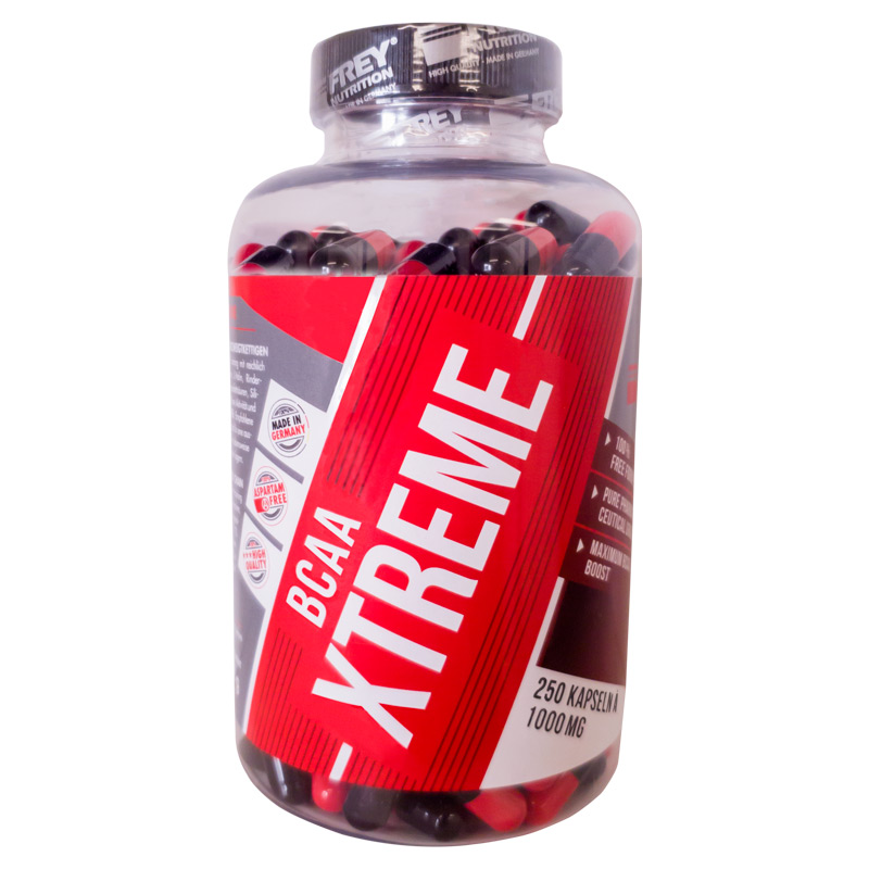 Frey Nutrition BCAA XTREME - 250 Kapseln