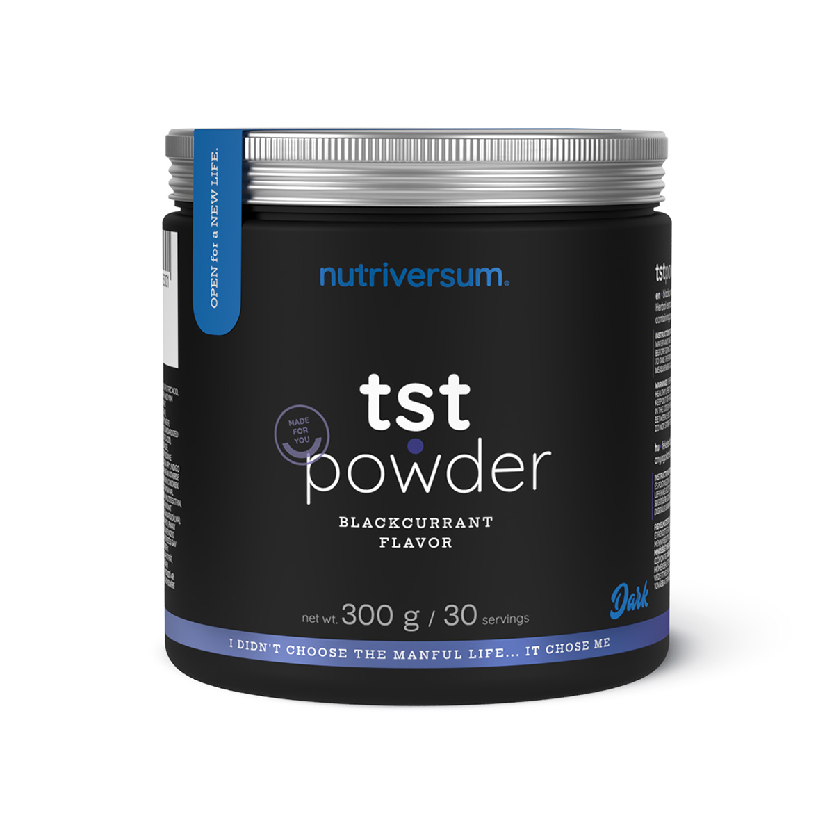 Nutriversum Dark TST Powder - 300 g Black Currant