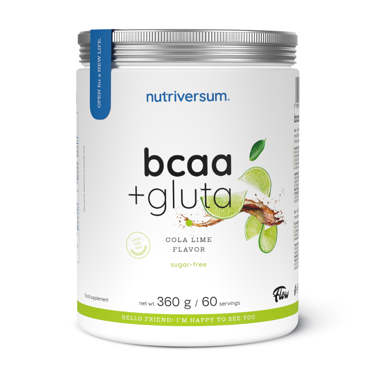 Nutriversum Flow BCAA + Gluta - 360 g