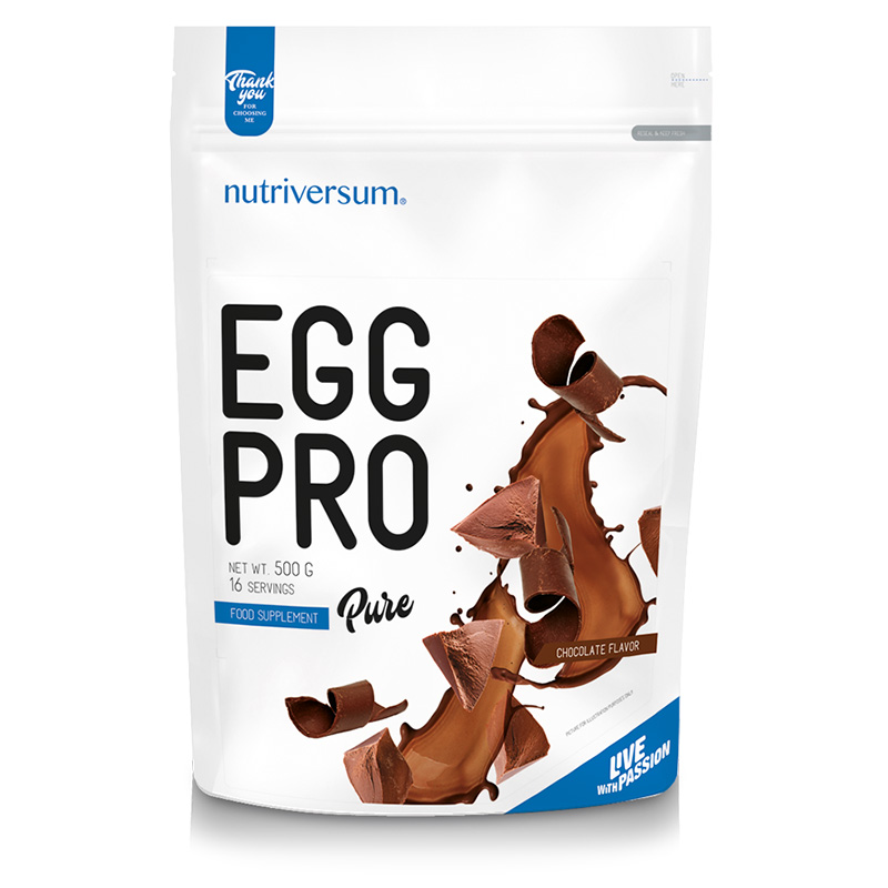 Nutriversum Egg Pro - 500 g Chocolate