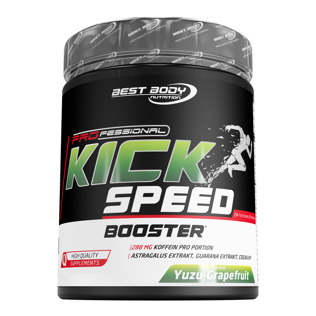 Best Body Nutrition Professional Kick Speed Booster Yuzu Grapefruit - 600 g