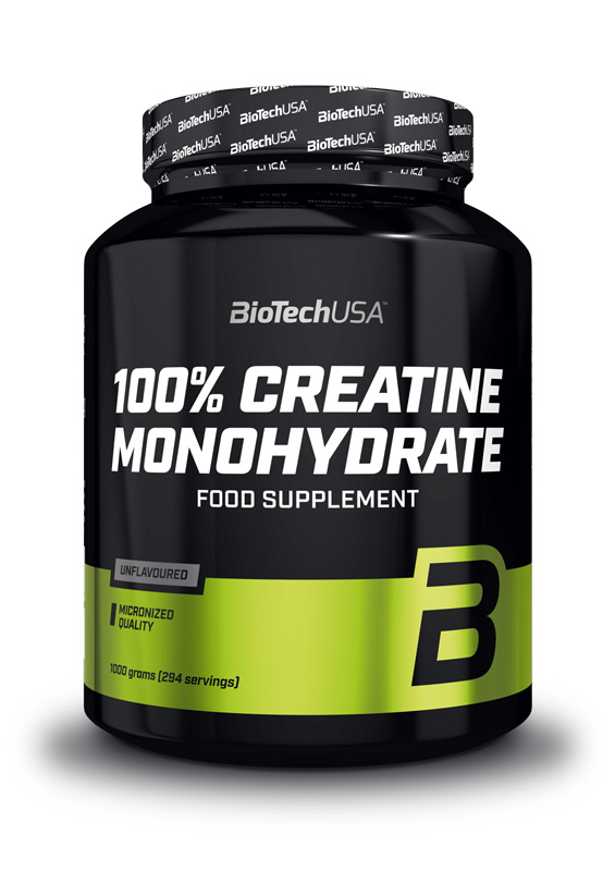 BioTech USA 100% Creatine Monohydrate - 1000 g