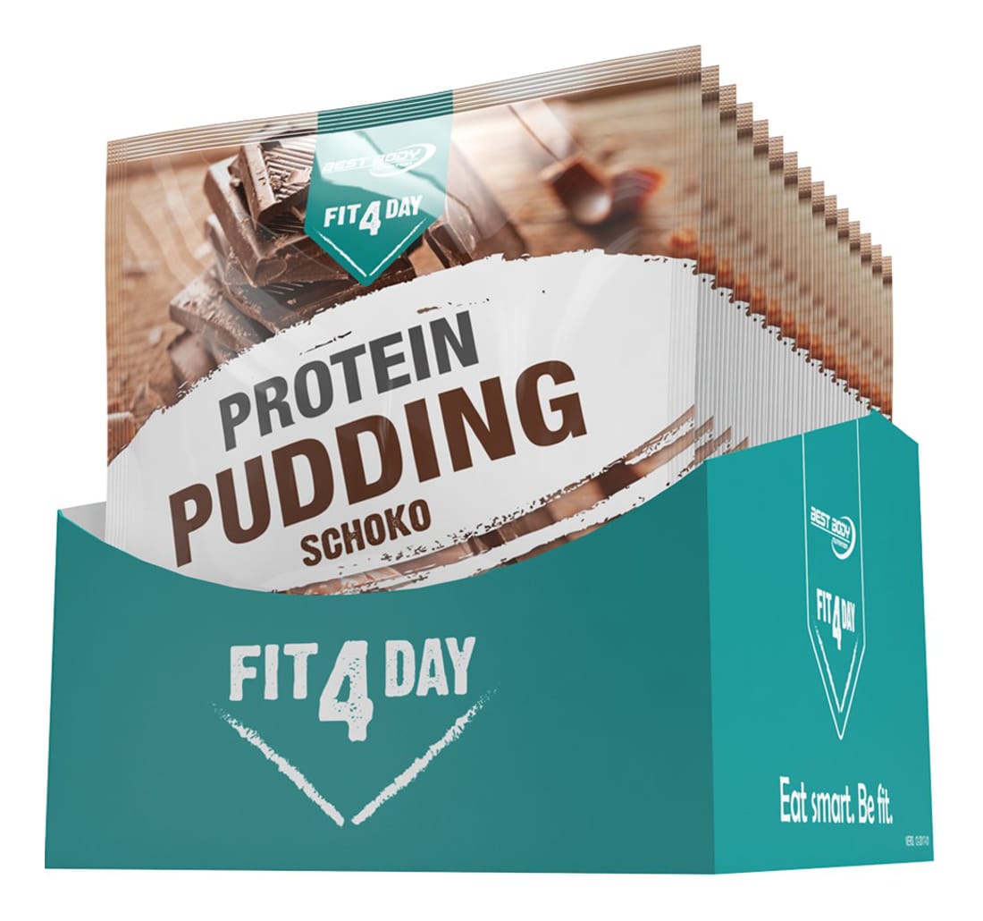 Fit4Day Protein Pudding Schoko - VE 15 x 20 g