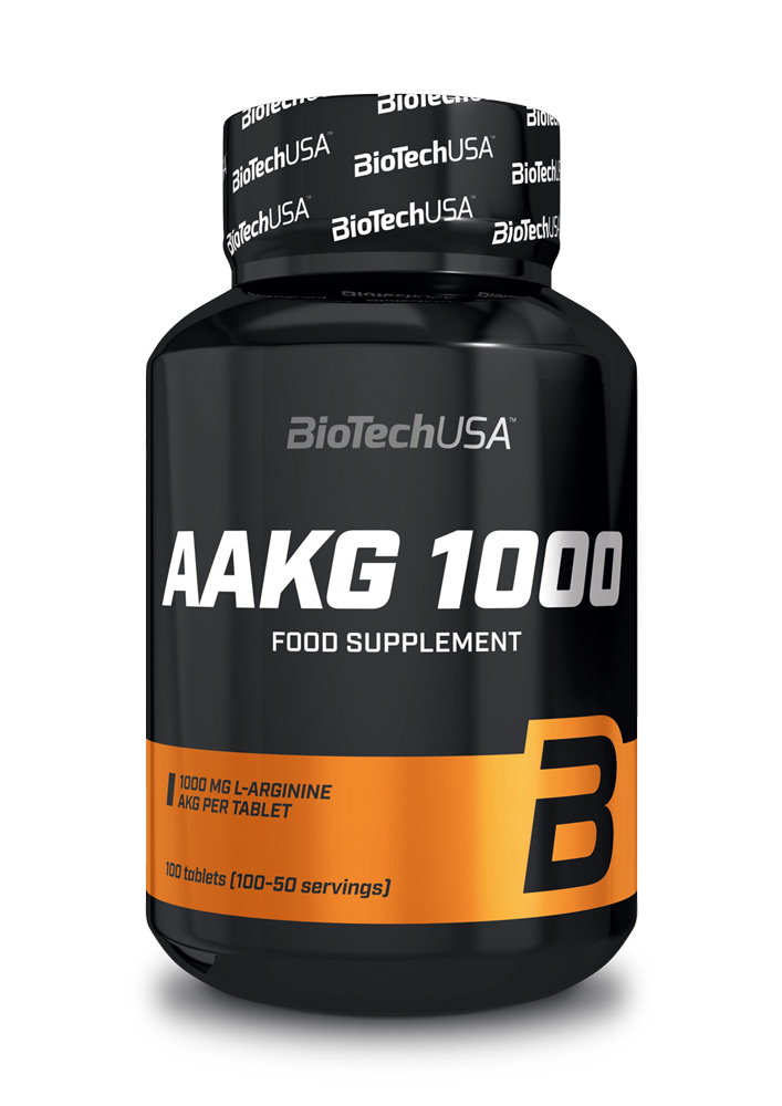 BioTech USA AAKG 1000 mg - 100 Tabletten