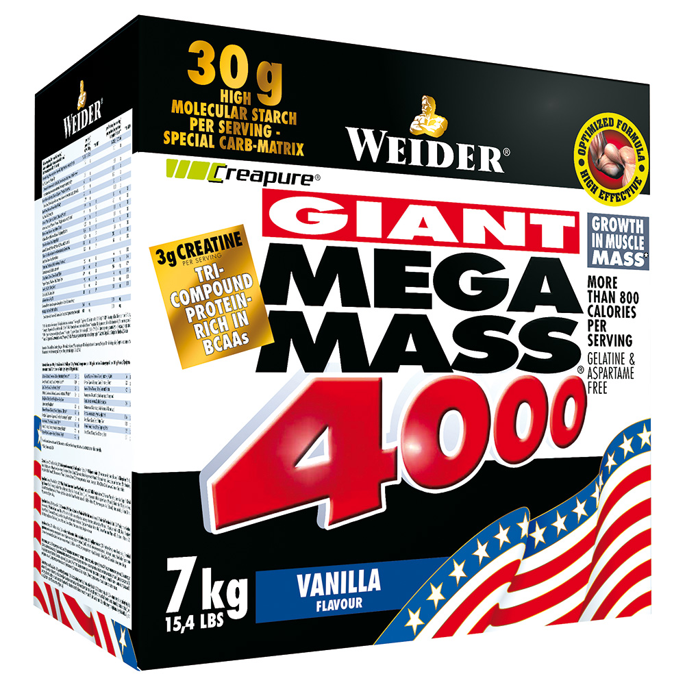 Weider Mega Mass 4000 - 7 kg