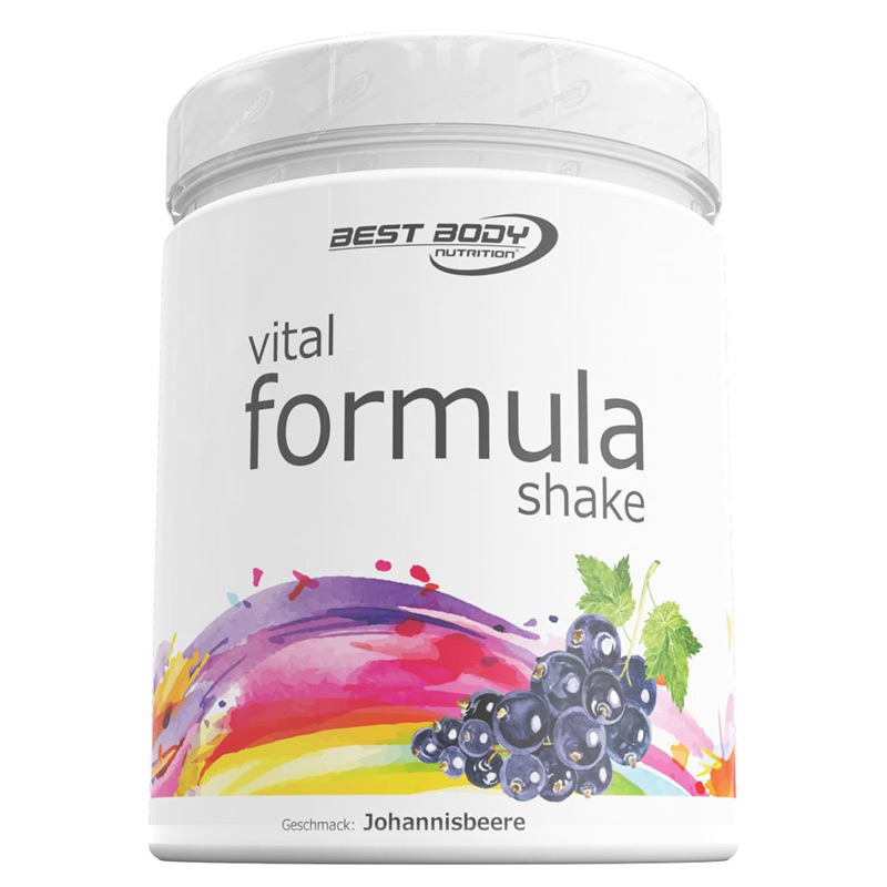 Best Body Nutrition Vital Formula Shake Johannisbeere - 500 g