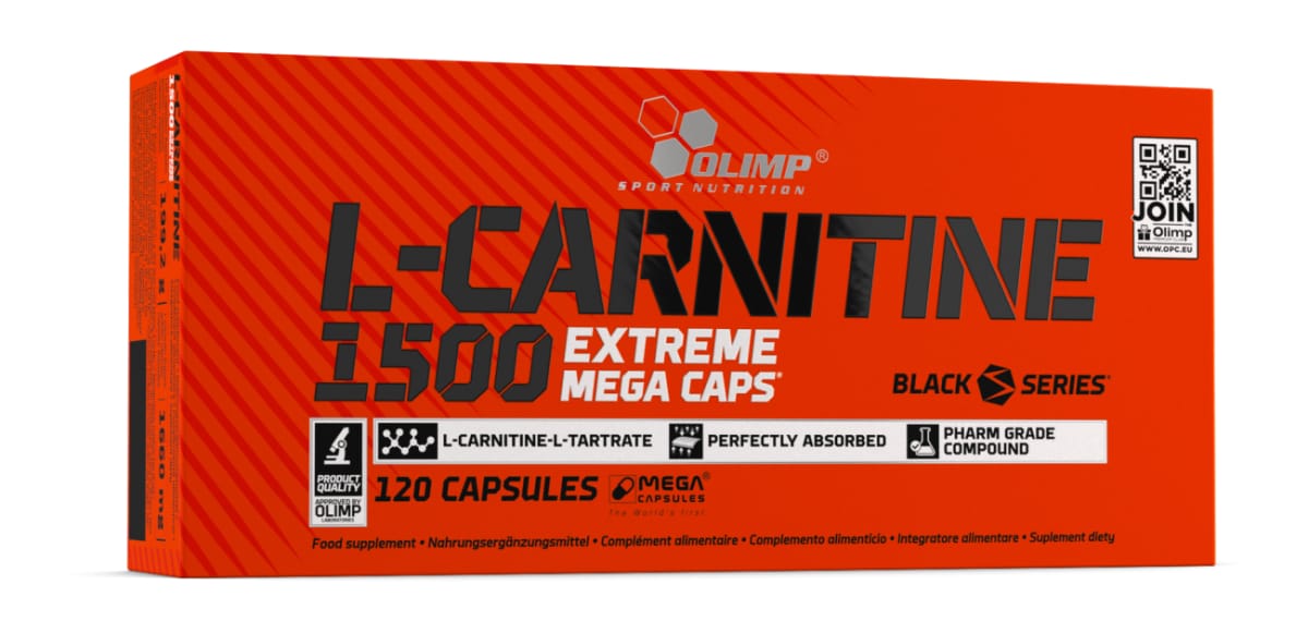 Olimp L-Carnitine 1500 Extreme Mega Caps - 120 Kapseln