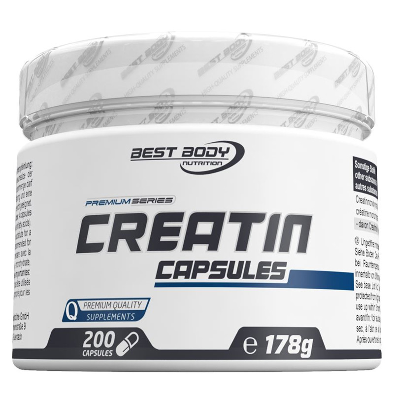 Best Body Nutrition Creatin Capsules - 200 Kapseln