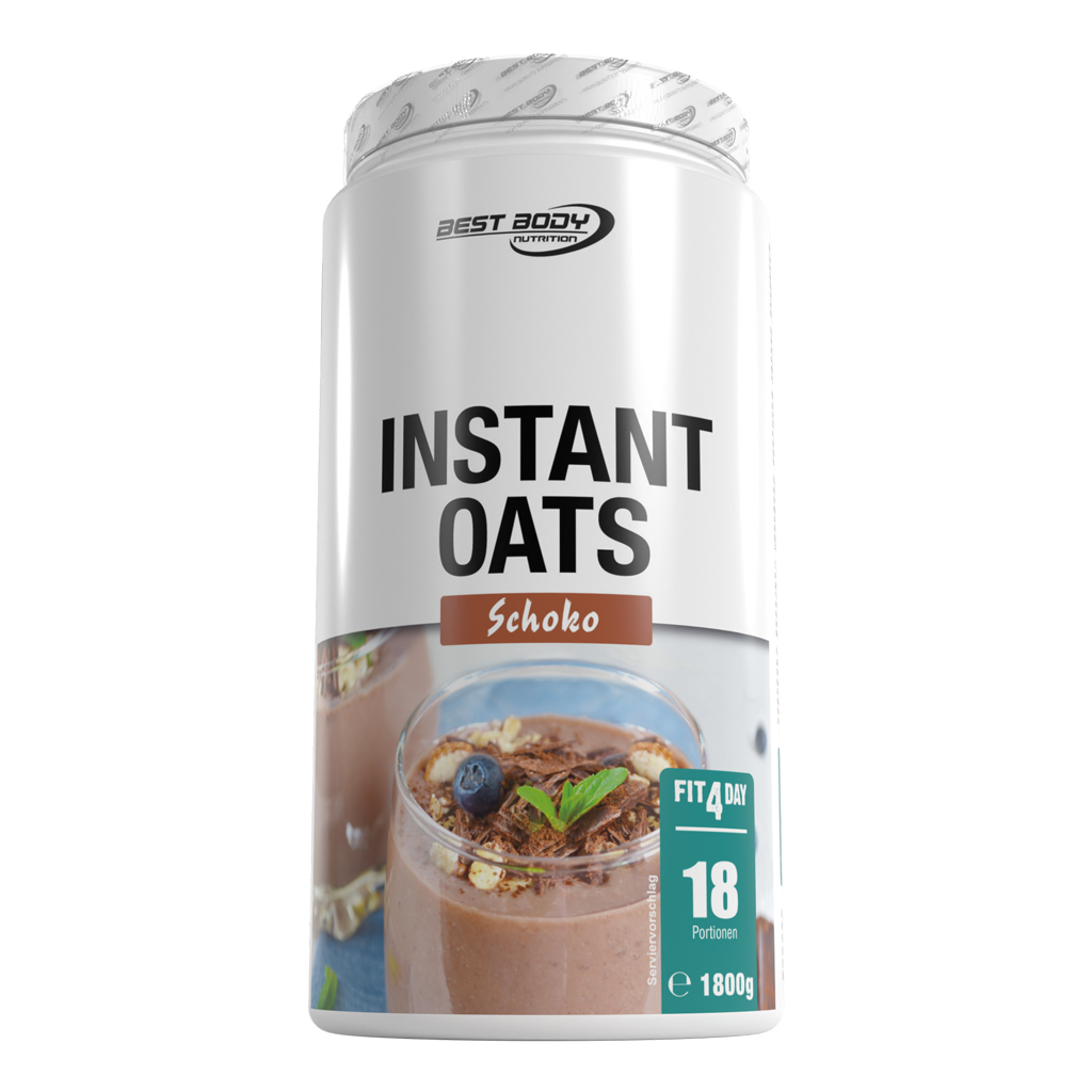 Best Body Nutrition Instant Oats - 1800 g Schoko