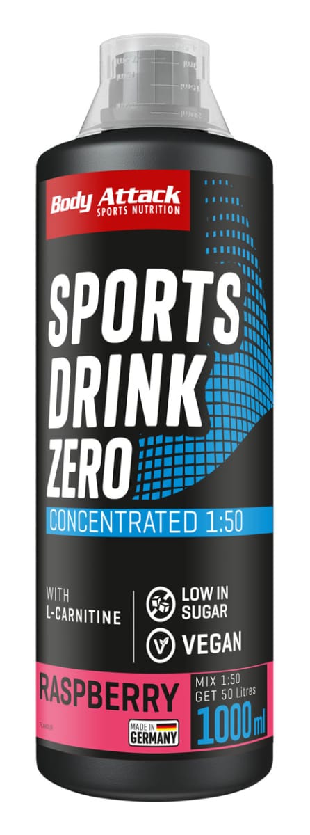 Body Attack Sports Drink Zero - 1000 ml