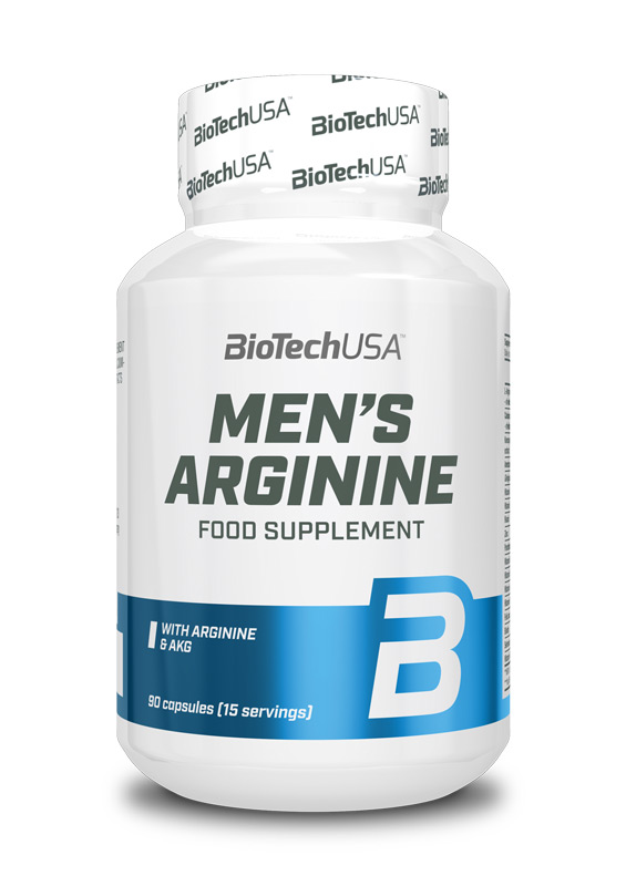 BioTech USA Men's Arginine - 90 Kapseln