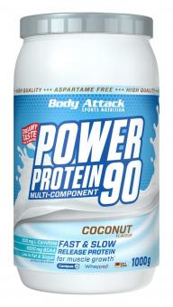 Body Attack Power Protein 90 - 1 kg Coconut Cream