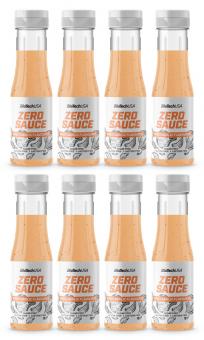 BioTech USA Zero Sauce - 8 x 350 ml Würziger Knoblauch