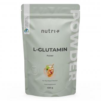 Nutri+ L-Glutamin - 450 g Ice Tea Peach 