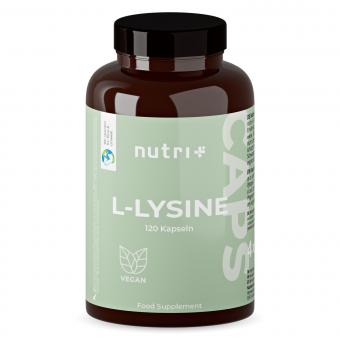 Nutri+ L-Lysin - 120 Kapseln 