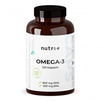 Nutri+ Omega 3 Vegan - 120 Kapseln 