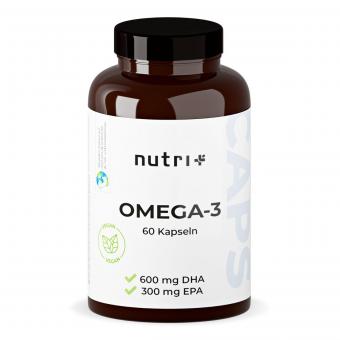 Nutri+ Omega 3 Vegan - 60 Kapseln 