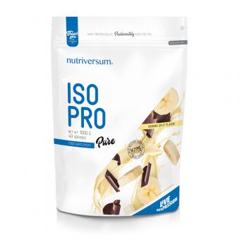 Nutriversum Pure Iso Pro - 1000 g Banana Split